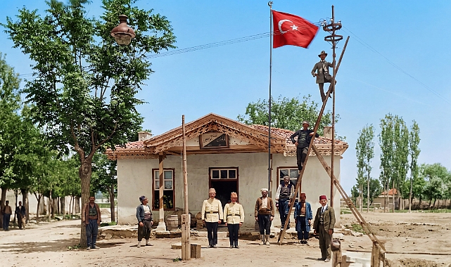 1900'lu yıllarda Konya Feridiye Polis Karakolu