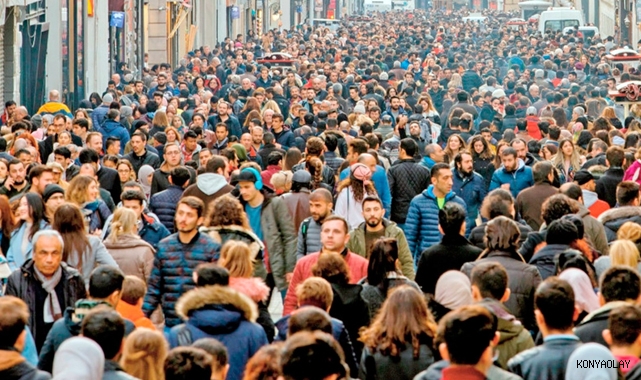 2021 nüfusu açıklandı: Konya 6. sırada