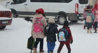 Konya'da eğitime kar engeli