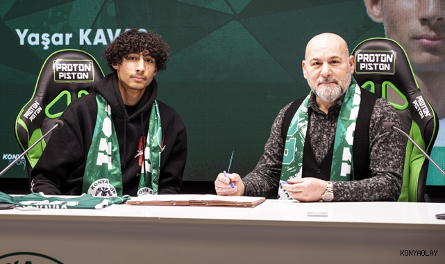 Konyaspor, Yaşar Kavas ile profesyonel sözleşme imzaladı