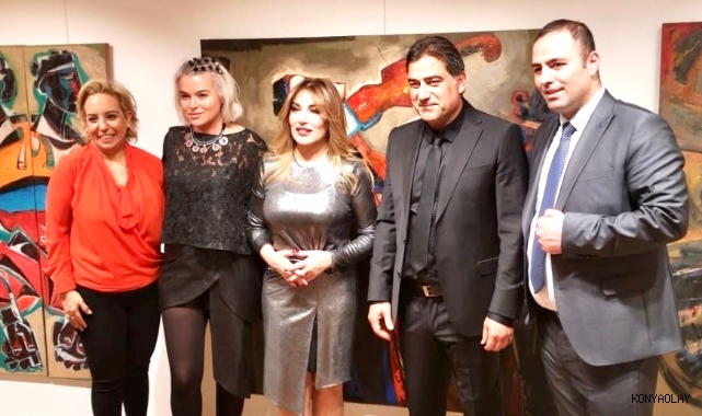 Pınar Karaman’dan muhteşem resim sergisi