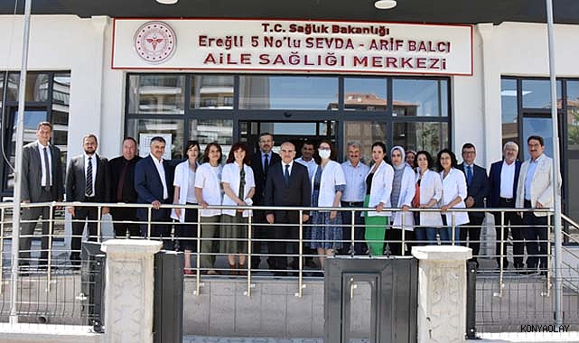 Koç, Ereğli'deki sağlık yatırımlarını denetledi