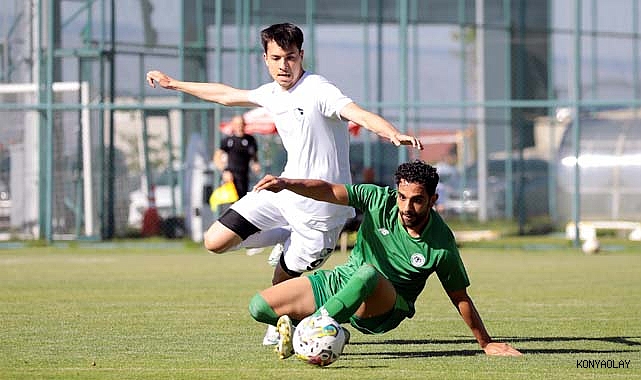 Konyaspor'dan hazırlık maçında gol şov