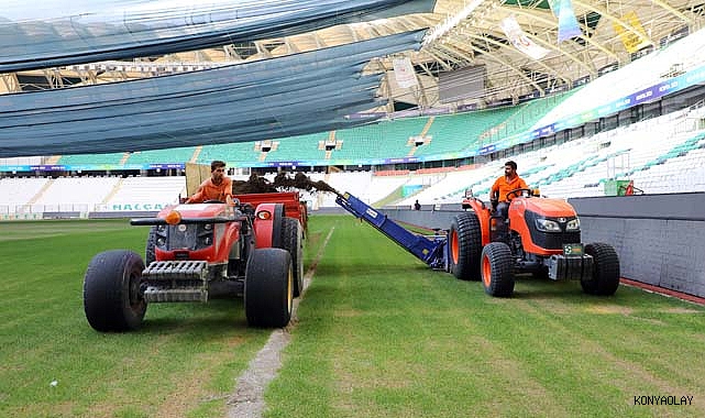 Altay açıkladı: Stadyumun çimleri değiştiriliyor
