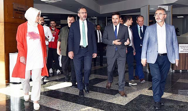 Bakan Kasapoğlu'ndan Başkan Kılca’ya teşekkür ziyareti