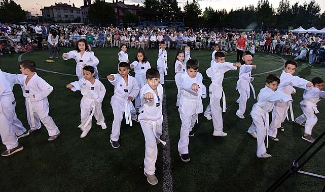 Karatay Yaz Spor Okulları’nda muhteşem final