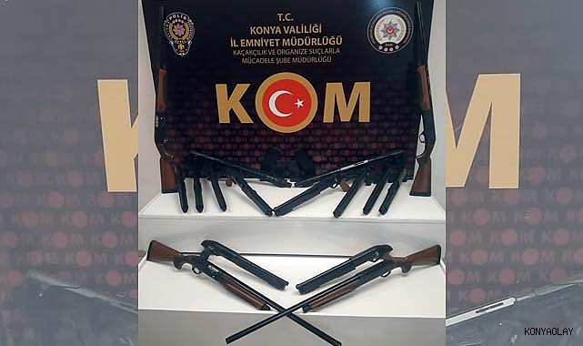 Kargo aracından cephanelik çıktı