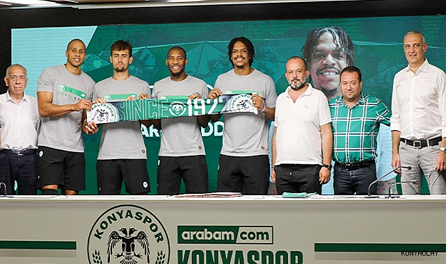 Konyaspor 4 basketçiyle sözleşme imzaladı