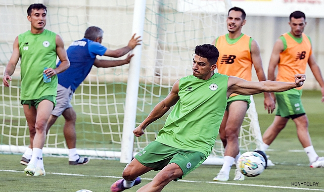 Konyaspor taktik ve core çalıştı