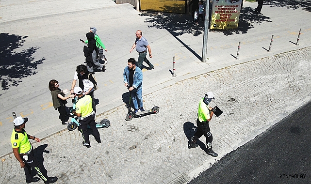 Binbin sürücüleri denetlendi