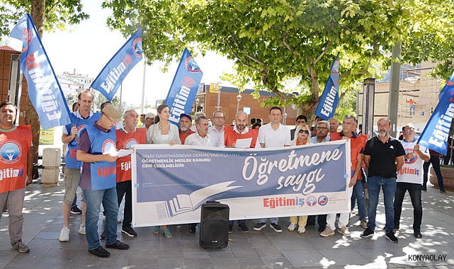 Eğitim-İş'ten Öğretmenlik Meslek Kanunu'na tepki