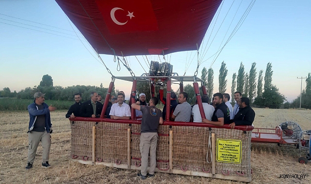 Karahan: Sıcak hava balonu Konya turizmine katkı sağlayacak