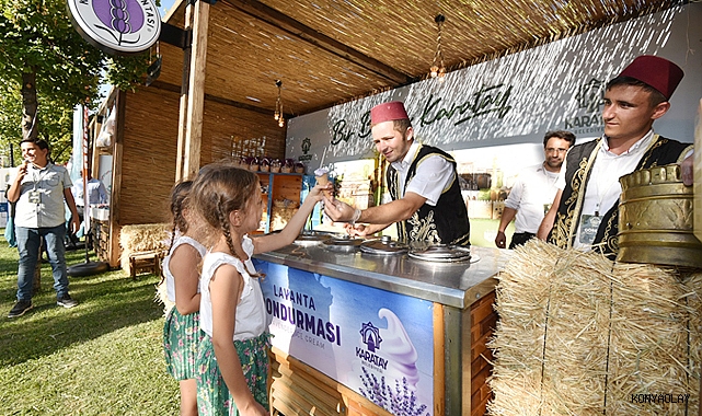 Konya Gastrofest’te Karatay’ın lavanta ürünleri çok beğenildi