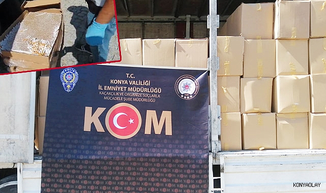 Konya polisi kaçakçılara göz açtırmıyor