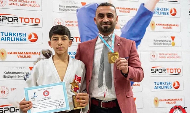Mücahit Alıcı Balkan Şampiyonasına adını altın harflerle yazdırdı