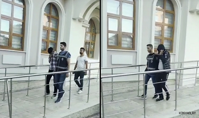 Otomobil fareleri kıskıvrak yakalandı