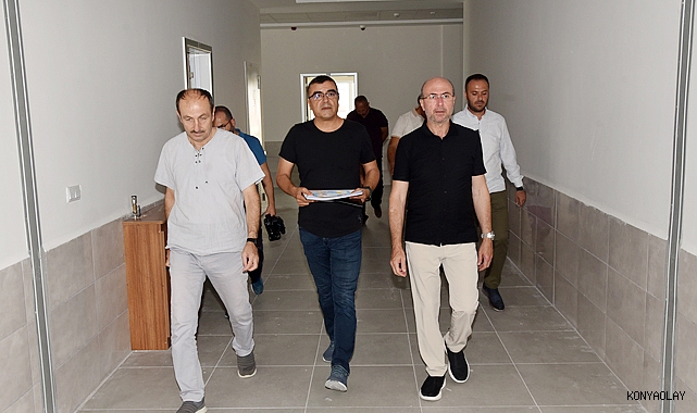 Selçuklu Belediyesi'nin yaptığı 32 derslikli okul eğitime hazır