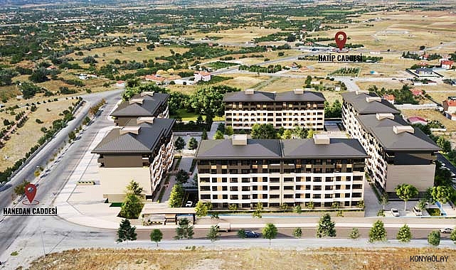 Gödene konutlarında kuralar çekildi