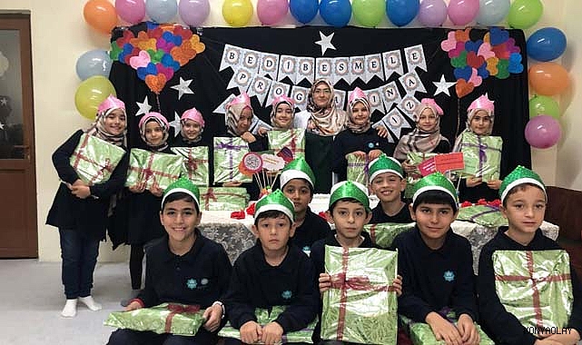Hafız adaylarına Bed-i Besmele törenleriyle kutlama