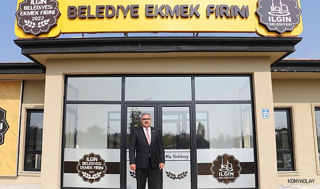 Ilgın Belediyesi ekmek üretimine başladı