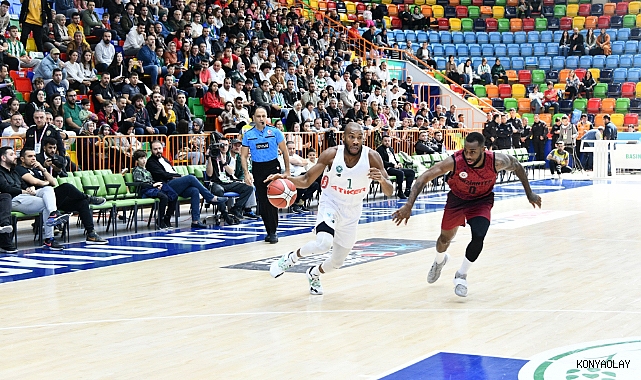 Konyaspor Basket takımı maçı son saniyede aldı
