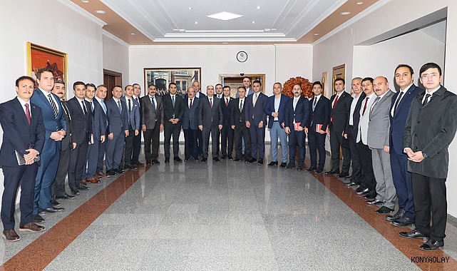 Vali Özkan, Konya gündemini kaymakamlarla istişare etti