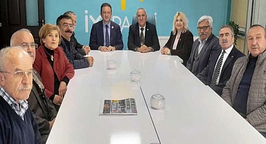 CHP'den İYİ Partiye taziye ziyareti