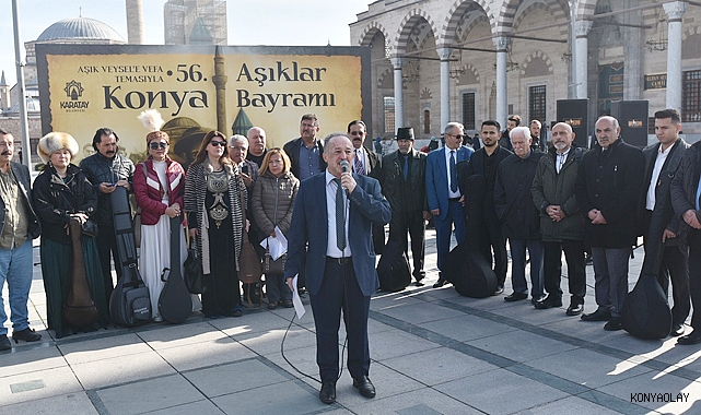 Halk ozanları ve aşıklardan Konyalılara kültürel şölene davet