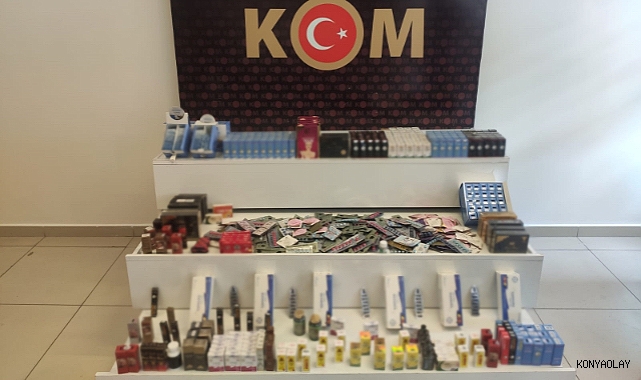 Kaçak tıbbi ürünler satışa sunulmadan yakalandı
