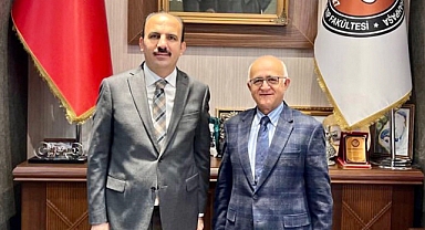 Başkan Altay Sait Gönen'i ziyaret etti