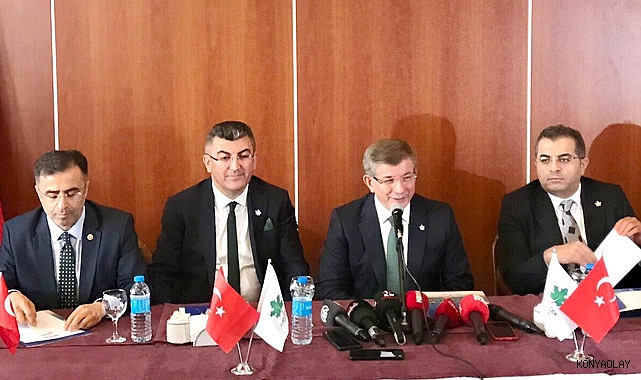 Davutoğlu seçim startını memleketi Konya'dan verdi
