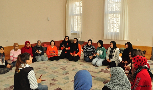 Karatay Belediyesi’nden anne ve kızlarına özel etkinlik