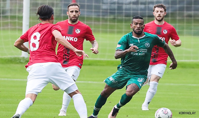 Konyaspor hazırlık maçında puan verdi