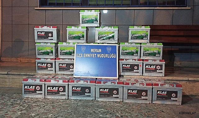 Konya'da oto faresi kardeşler kapana kısıldı