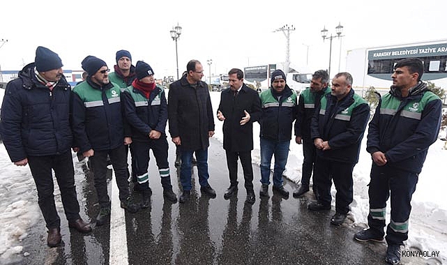 Karatay Belediyesi deprem bölgesi için seferber oldu
