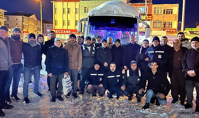 Yunak Hatay'ın yaralarını sarıyor