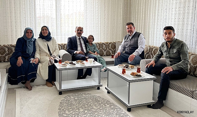 Altay'dan şehit aileleri ve gazilere bayram ziyareti