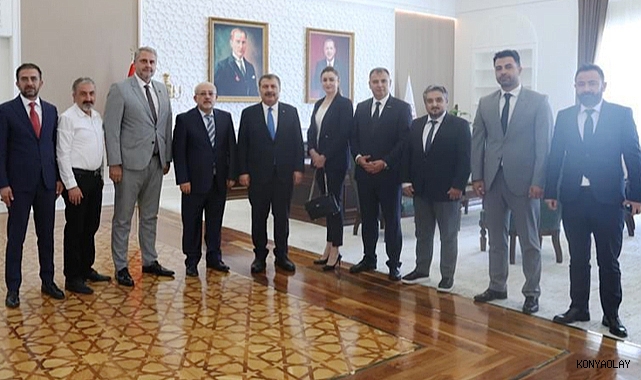 KONYGİAD'dan Konyalı bakana ziyaret