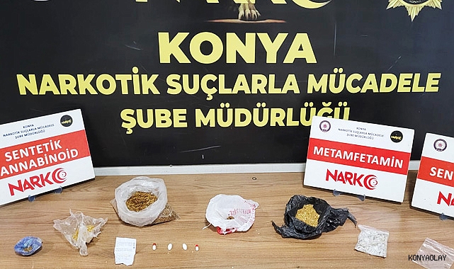 Konya'da 1 haftada 41 zehir taciri tutuklandı