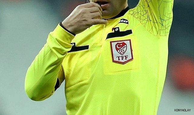 Konyaspor'un Antalya maçında hakem belli oldu
