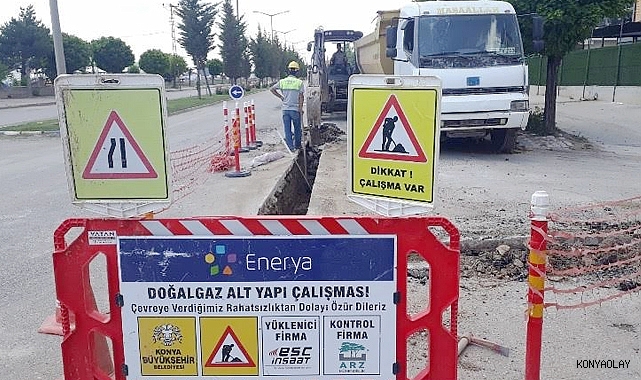 Konya'nın 7 ilçesi daha doğalgaza kavuşuyor