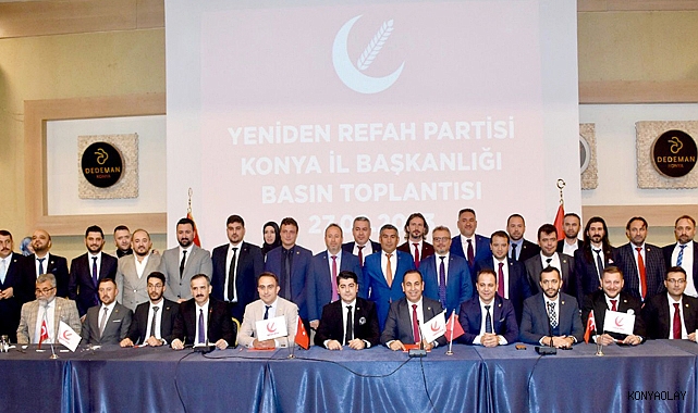 Yeniden Refah Partisi'nde yeni yönetim göreve başladı