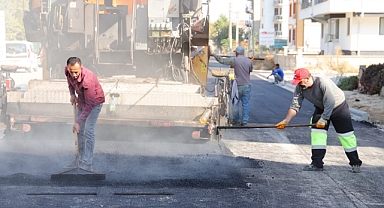 56 mahallede yol yapım çalışmaları devam ediyor