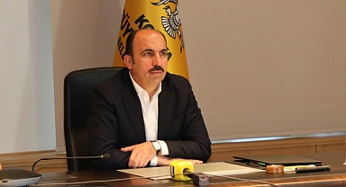 Altay Filistin El Halil Belediye Başkanı ile görüştü