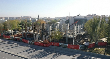 Başkan Kılca inşaatta incelemelerde bulundu