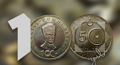 Bir defaya mahsus 100 milyon adet 5 TL basıldı