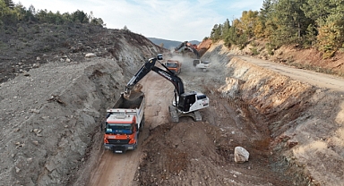 İlçe yollarının standardı yükseliyor