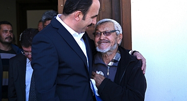 Altay mahalle konağında vatandaşla buluştu