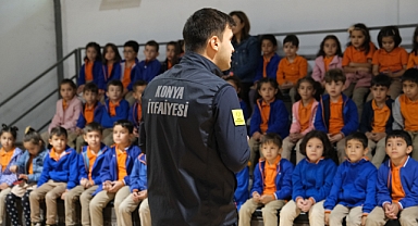 Büyükşehir öğrencileri yangın konusunda bilinçlendiriyor