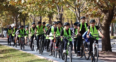 Öğrenciler okula bisikletle gidip gelebilecek